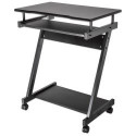 Mobile Computer Desk 590x370mm black