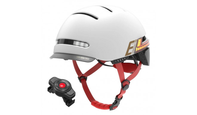 Bluetooth City Helmet 57-61cm JBL/LED/SOS/PTT grey