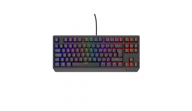 Genesis THOR 230 TKL DE RGB mehaaniline Outemu Red must hot swap mänguklaviatuur