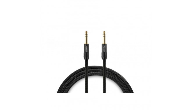Warm Audio PREM-TRS-3 audio cable 0.9 m 6.35mm TRS Black