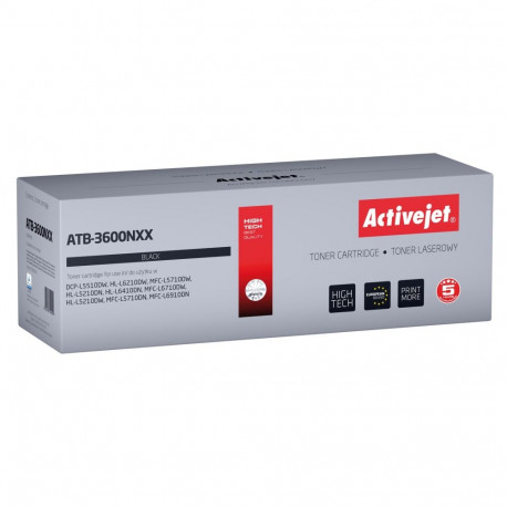 Activejet ATB-3600NXX tooner (asendab Brother TN3600XXL; Supreme; 11000 lehekülge; must)