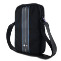 Torba na tableta BMW Nylon Blue Stripe 10" - czarna