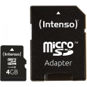 "CARD 4GB Intenso 3413450 MicroSDHC Class 10 20MB/s inkl. Adapter"
