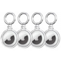 Tech-Protect kaitseümbris Icon Apple AirTag 4tk, läbipaistev