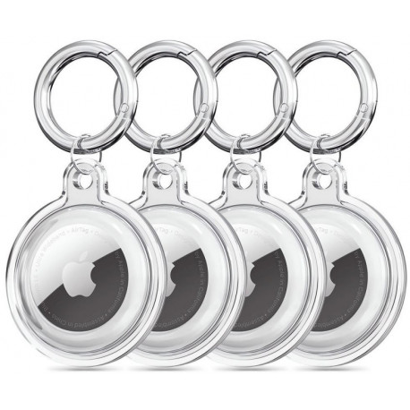 Tech-Protect kaitseümbris Icon Apple AirTag 4tk, läbipaistev