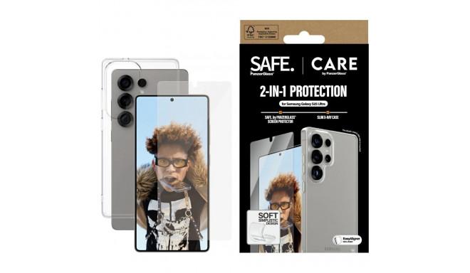 CARE by PanzerGlass Fashion 2in1 Case+Glass protection set for Samsung Galaxy S25 Ultra