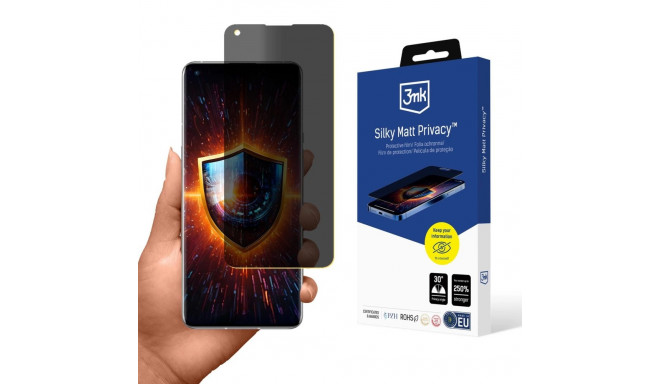 3mk Silky Matt Privacy Privacy Screen Protector for OnePlus 9 Pro