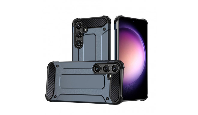 Hybrid Armor Case for Samsung Galaxy A16 / A16 5G Armored Hybrid Case - Blue