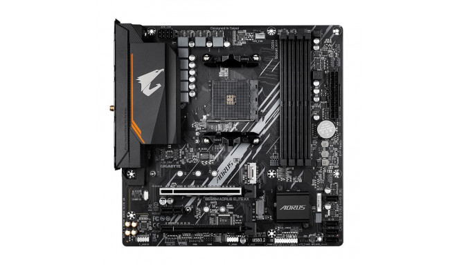 Mainboard|GIGABYTE|AMD B550|SAM4|Micro-ATX|Memory DDR4|Memory slots 4|1xPCI-Express 3.0 1x|1xPCI-Exp