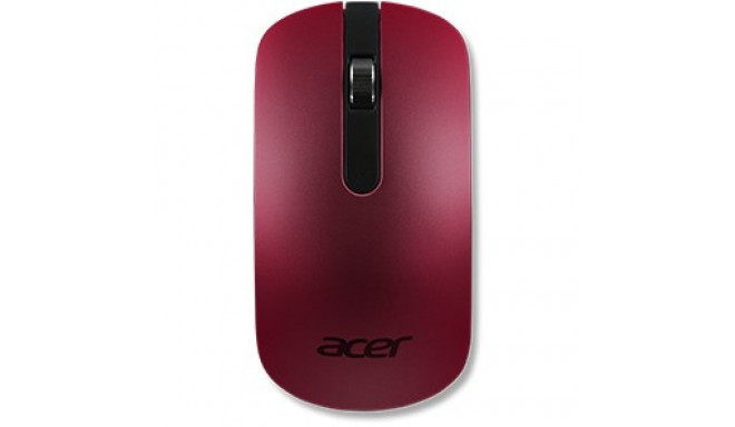 "Acer Slim Optical Mouse wireless red"