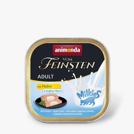 Cat Food - ANIMONDA Vom Feinsten Chicken & Yogurt 100g ANIMONDA Vom Feinsten Adult Milkies Chicken &