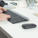Keyboard and Mouse Combo - Logitech MK470 Slim Graphite Logitech MK470 Slim Wireless Keyboard and Mo