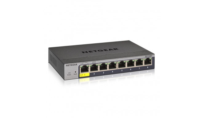 Managed Switch - Netgear Gs108t 10/100/1000 Gray