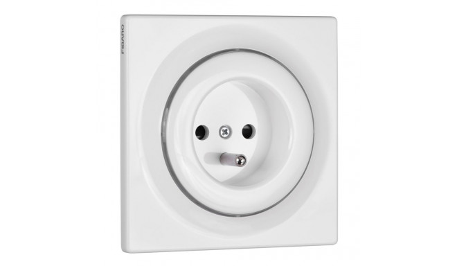 Smart Socket - Fibaro Walli N Type E White