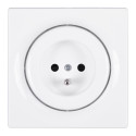 Smart Socket - Fibaro Walli N Type E White