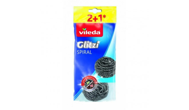 Cleaning Pads - Vileda Glitzi Spiral 3 Pcs