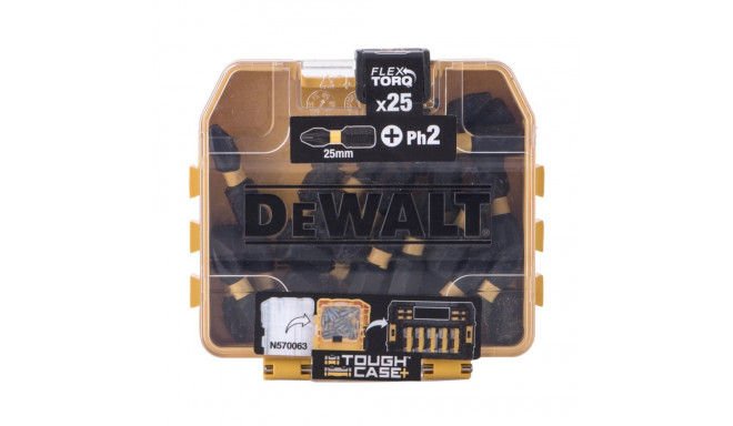 Screwdriver Bit Set - DEWALT DT70555T 2x25 Impact 25-Piece