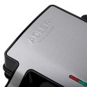 Sandwich Toaster - Adler Ad 3073 Silver - Black