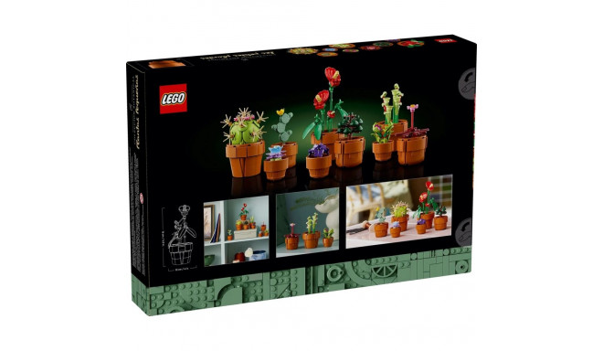 Building Toy - LEGO Icons Mini Pflanzen 10329 380x260x55 mm Green Red