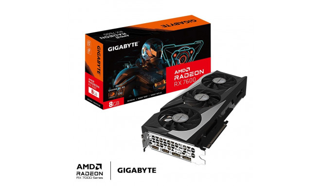 Video Board - Gigabyte Radeon RX 7600 OC 8 GB GDDR6