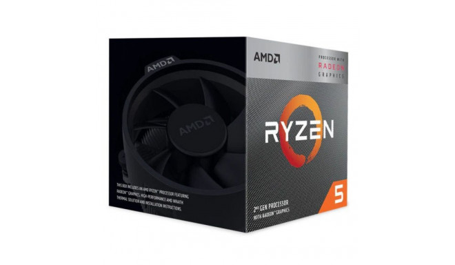 Processor - AMD Ryzen 5 3400G 3.7 GHz 4C/8T 4MB L3 Radeon RX Vega 11 (Box)
