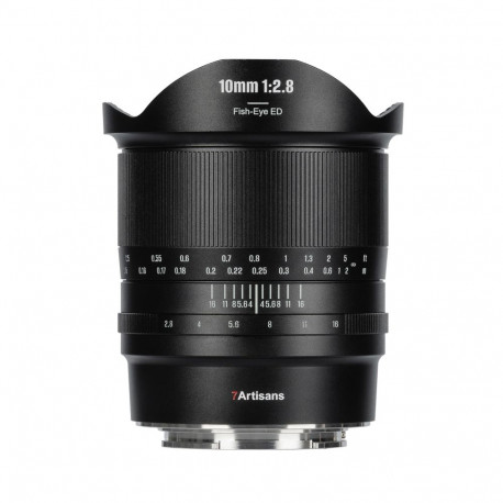 7Artisans 10mm f/2,8 II Fisheye ED - Sony FE (FF)