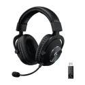 Logitech Headphones Wireless PRO X Lightspeed for Gaming, Black EU (981-000907)