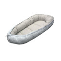 Ankras  baby nest cocoon double sided diamonds grey blue