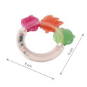 Babyono rattle with teether fruits 1594