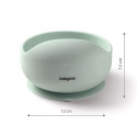 Babyono silicone suction bowl mint 1481/03