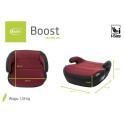 4Baby car seat  BOOST 125-150 red I-SIZE