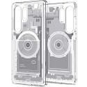 SPIGEN case ULTRA HYBRID MAG compatible with MagSafe for S25 Ultra zero one white