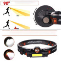 Head flashlight LED 4in1 with magnet and batter RC-K-1228 black