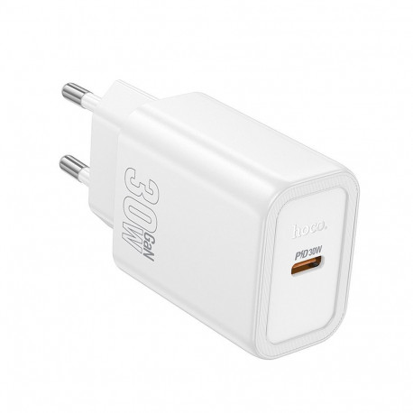 Phone charger Hoco USB C QC PD 30W N62 white