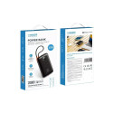 VEGER powerbank 20000 mAh with built-in cables Type C / Lightning PD QC3.0 35W K2 (W2068) black