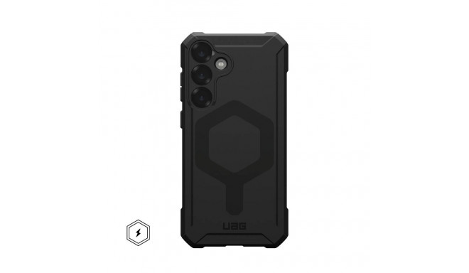 UAG Urban Armor Gear case ESSENTIAL ARMOR MAGNET with built-in magnet for SAMSUNG S25 Plus 5G black
