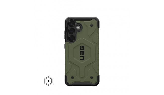 UAG Urban Armor Gear case PATHFINDER MAGNET with built-in magnet for SAMSUNG S25 5G olive