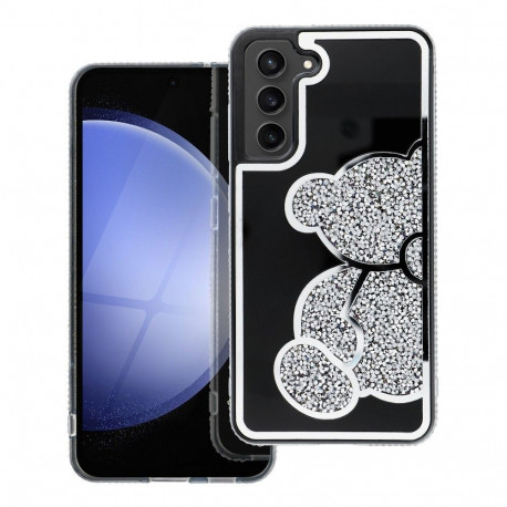 Case for Samsung A36 5G Teddy Bear silver