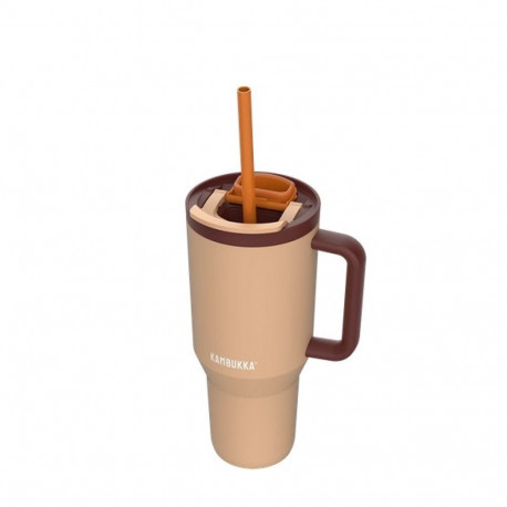 Termotass teleskoopilise kõrrega Kambukka Rio Tumbler 950ml Almond Dream