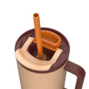 Thermal mug with telescopic straw Kambukka Rio Tumbler 950ml Almond Dream