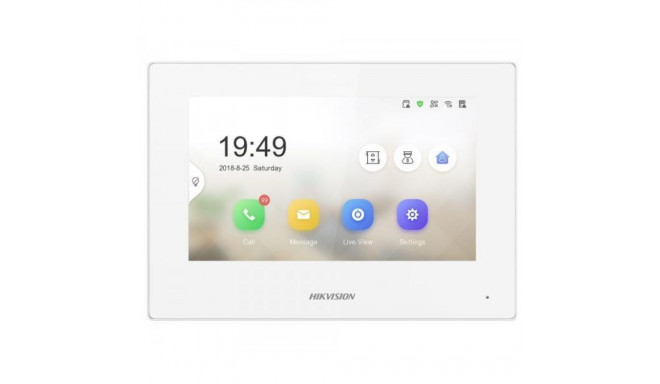 Hikvision DS-KH6320-WTE1-W video door entry system 17.8 cm (7") White