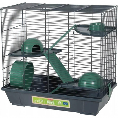 ZOLUX Cage EHOP for hamster triple 50 cm - green