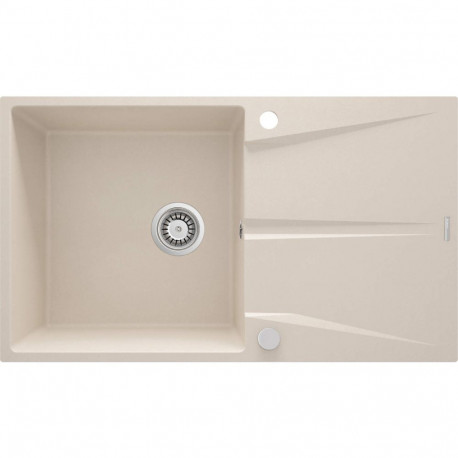 1-bowl granite sink with drainer