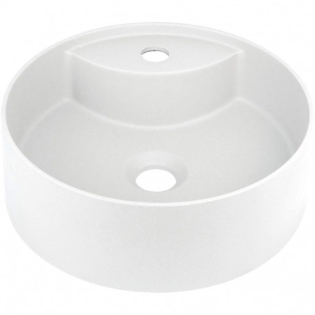 Graniidist tööpinna valamuga, kraani jaoks ruumiga