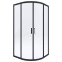 Semicircular shower enclosure 80x80 cm