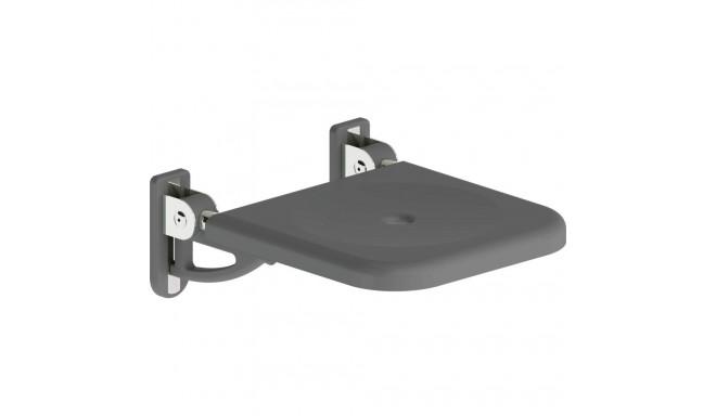 Folding wall seat