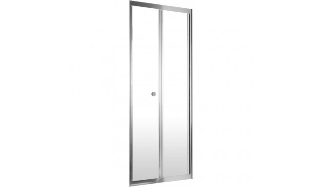 Built-in shower door 90 cm - folding