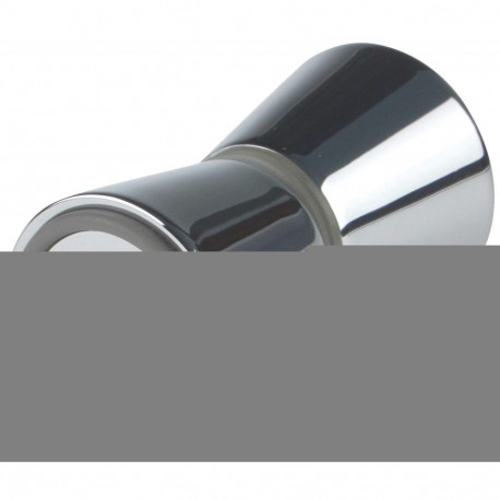 Shower door handle - round
