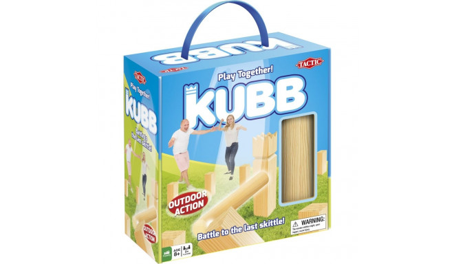 OUTDOOR GAME TACTIC KUBB 55135 IN A CARDBOARD BOX 8+