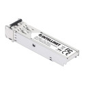 Intellinet Industrial Gigabit Fiber SFP Optical Transceiver Module 1000Base-SX (LC) Multi-Mode Port,